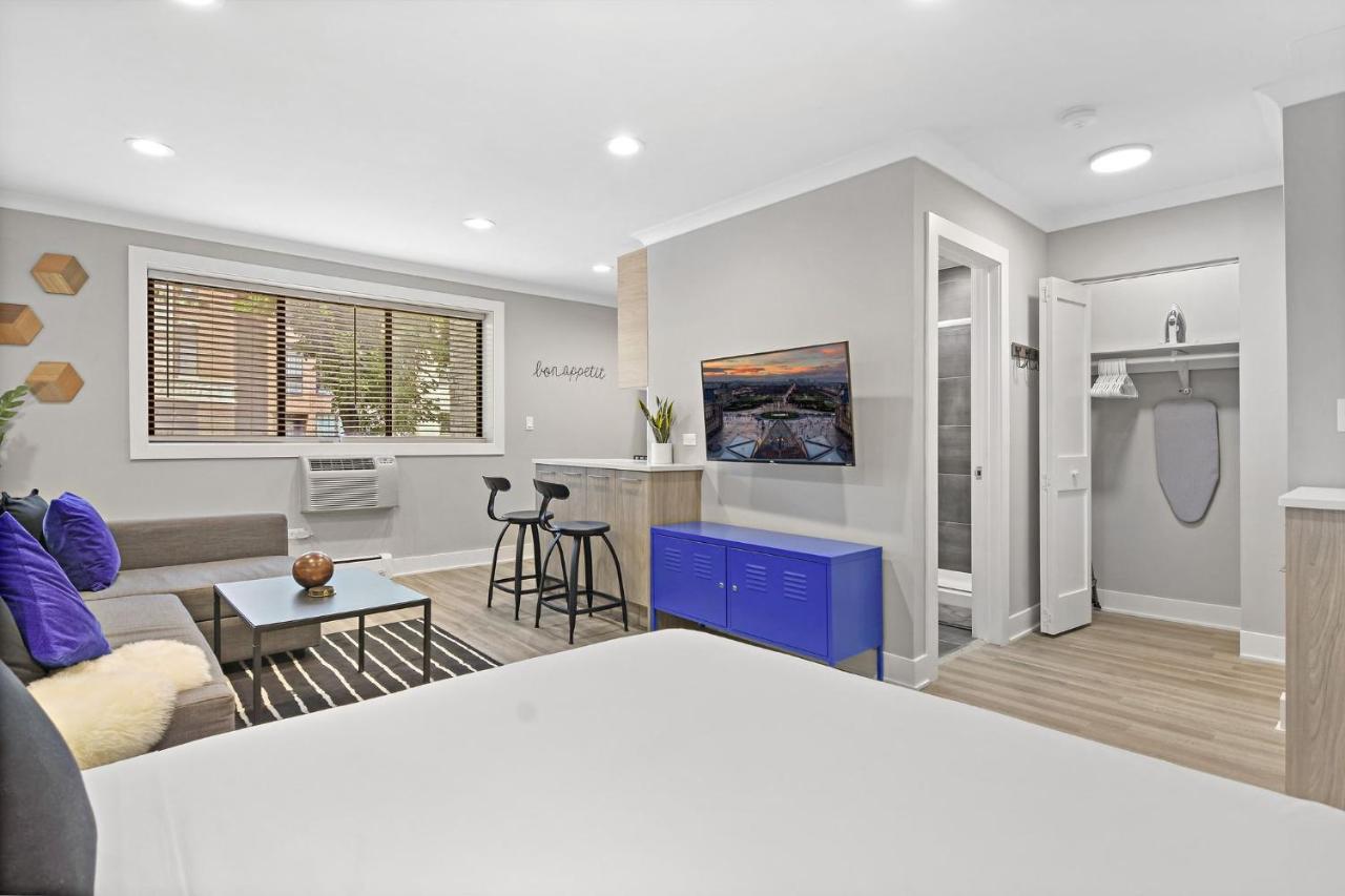 שיקגו Sophisticated Studio Apartment With Modern Kitchen - Oakdale Od2 Rep מראה חיצוני תמונה